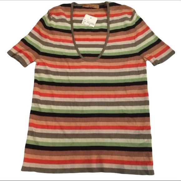 Essendi Multi-Color Silk Blend Top - Picture 1 of 5